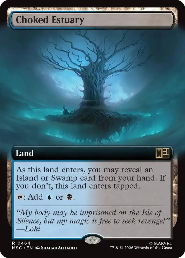 Choked Estuary (Extended Art) (464) [Marvel Super Heroes Commander]