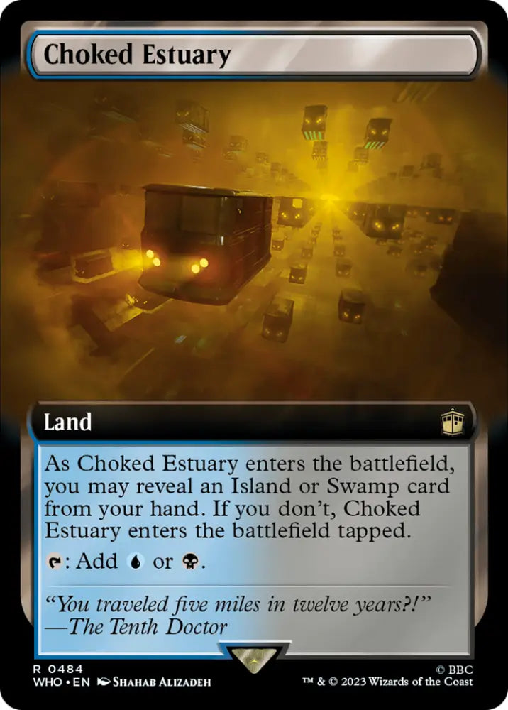 Choked Estuary (Extended Art) [Doctor Who] - MTG Single