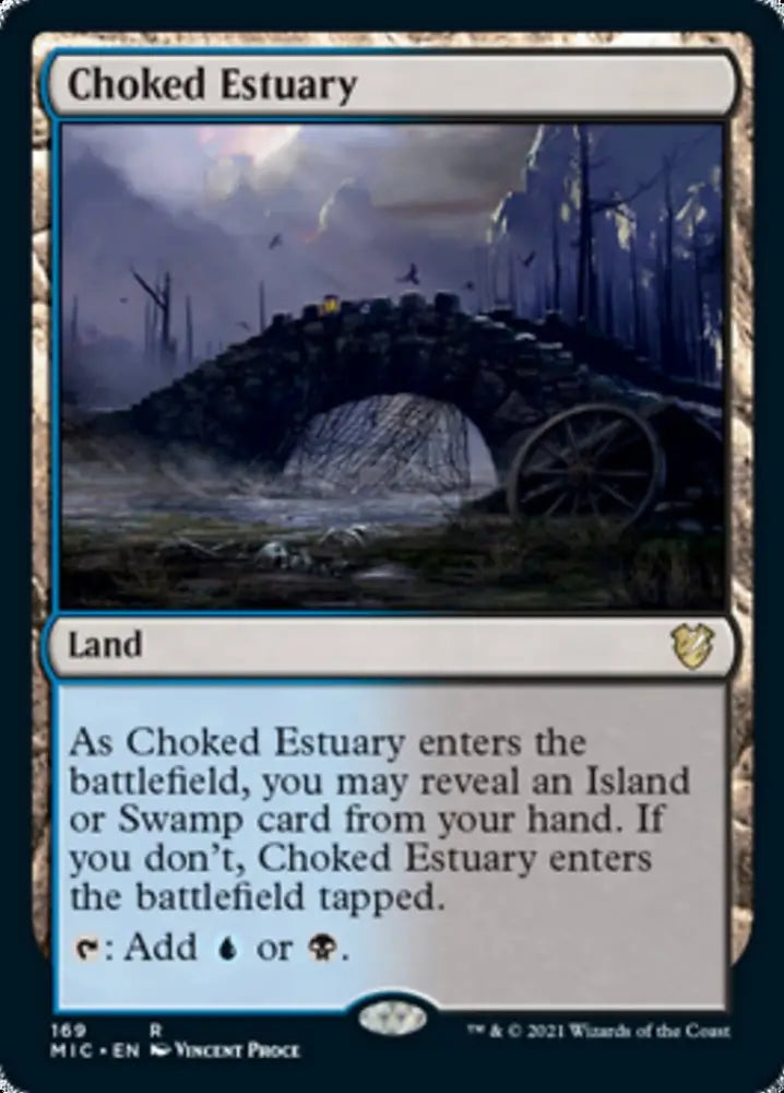 Choked Estuary [Innistrad: Midnight Hunt Commander] - MTG Single