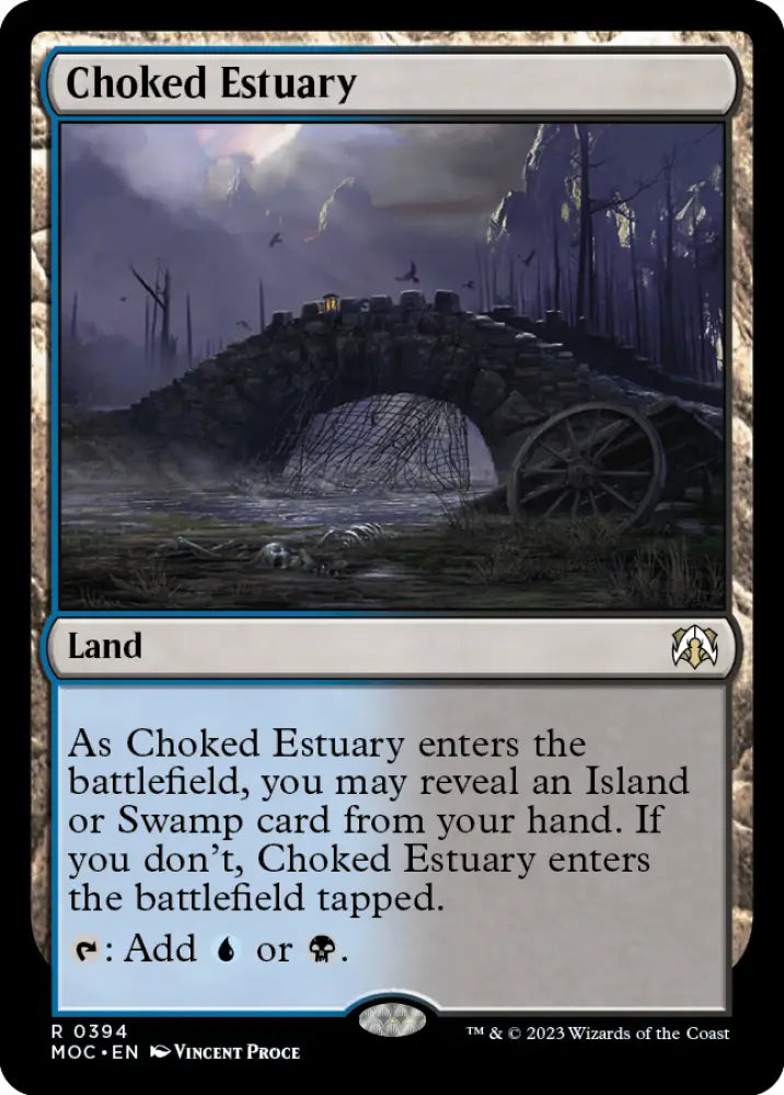 Choked Estuary [March of the Machine Commander] - MTG Single