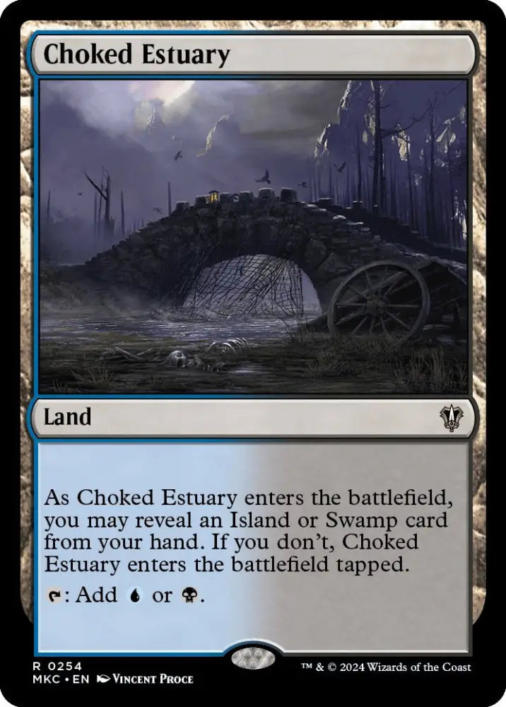 Choked Estuary [Murders at Karlov Manor Commander] - MTG Single