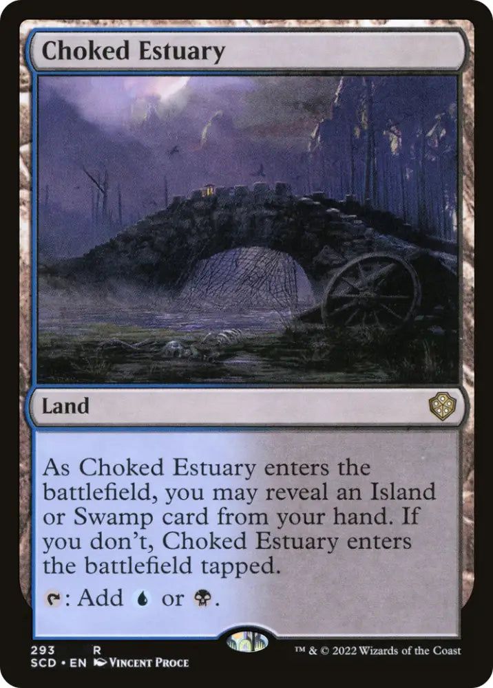 Choked Estuary [Starter Commander Decks] - MTG Single