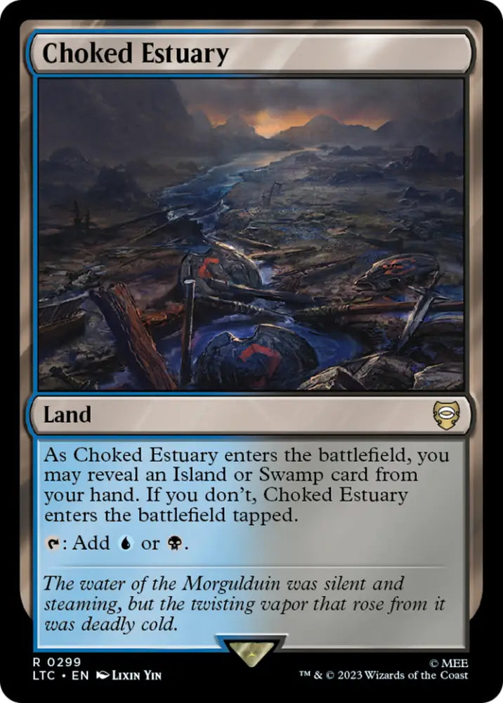 Choked Estuary [The Lord of the Rings: Tales of Middle-Earth Commander] - MTG Single
