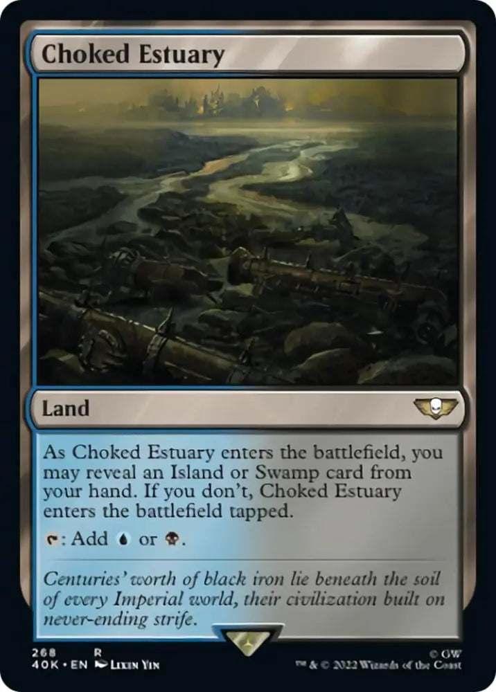 Choked Estuary [Warhammer 40,000] - MTG Single