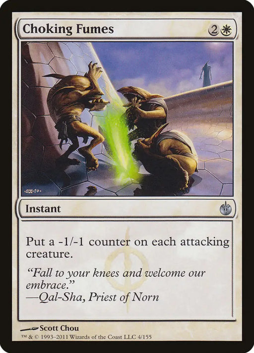 Choking Fumes [Mirrodin Besieged] - MTG Single