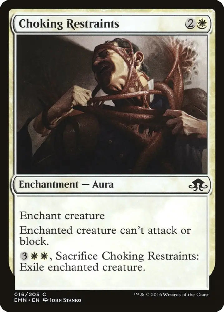 Choking Restraints [Eldritch Moon] - MTG Single