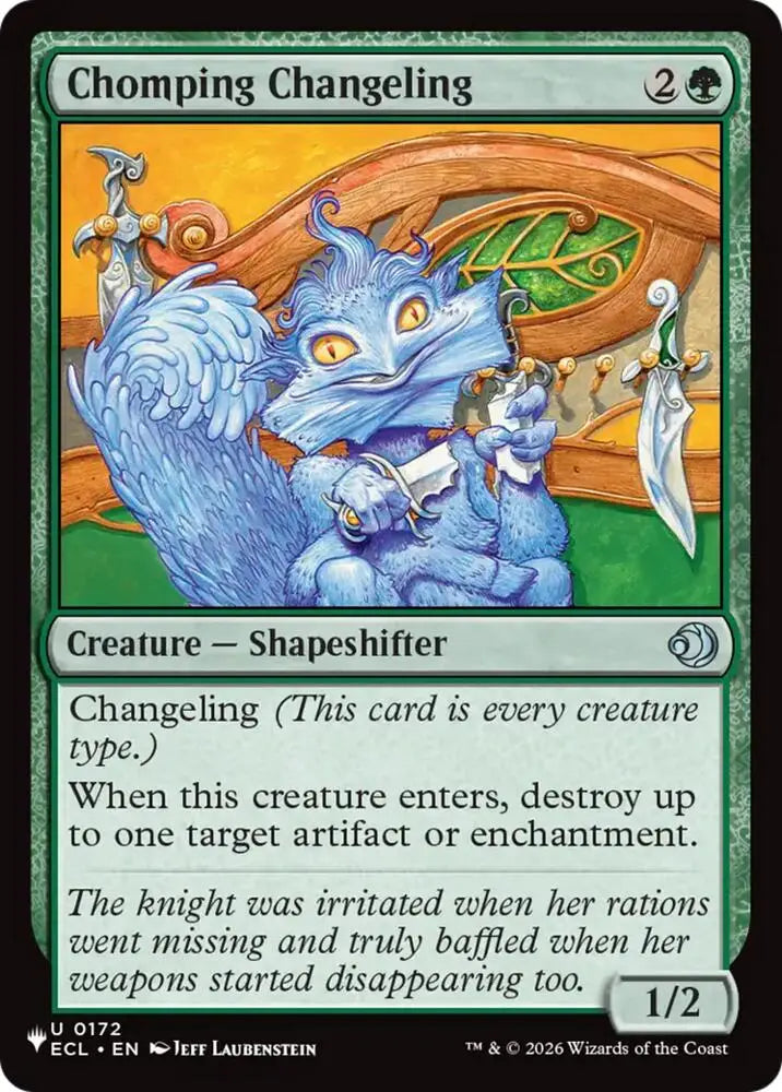 Chomping Changeling (172) [The List]