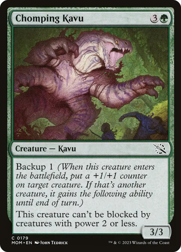 Chomping Kavu [March of the Machine] - MTG Single
