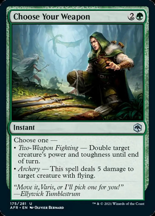 Choose Your Weapon [Dungeons & Dragons: Adventures in the Forgotten Realms] - MTG Single
