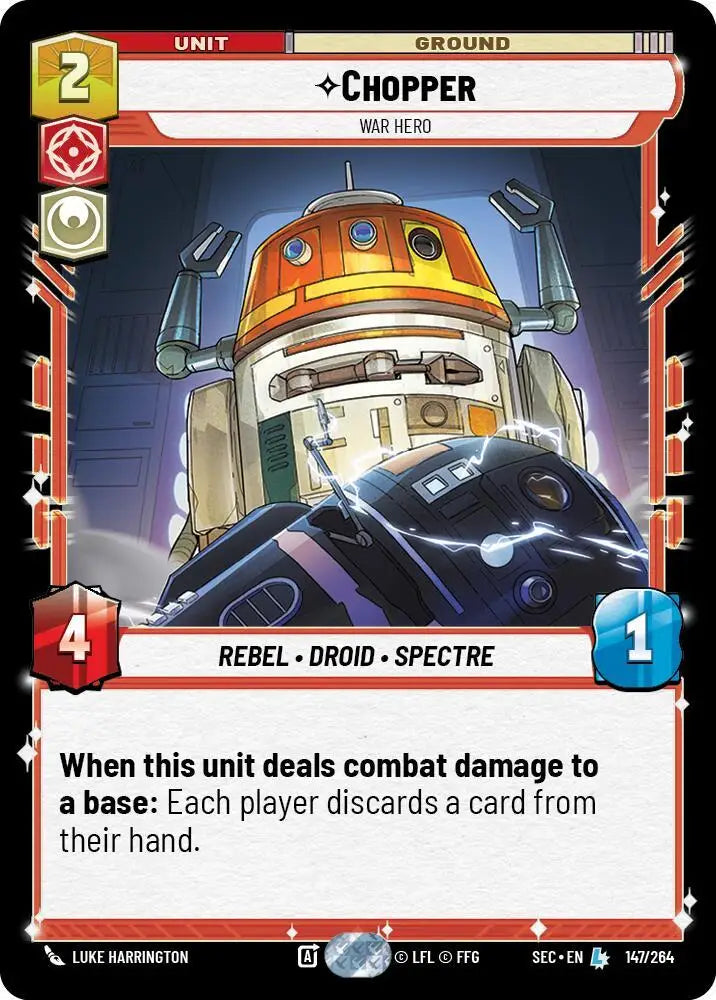 Chopper - War Hero (147/264) [Secrets of Power]