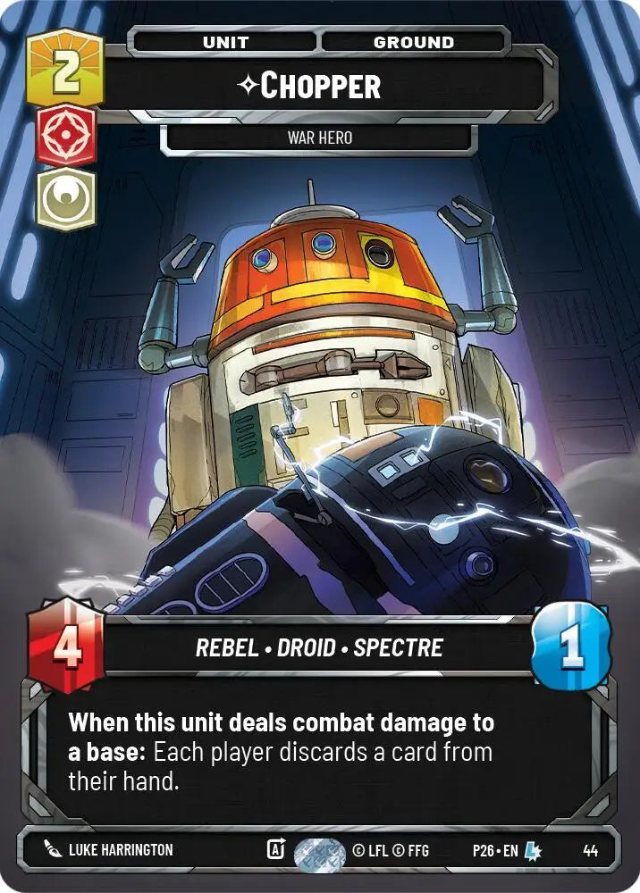 Chopper - War Hero (44) [Sector and Regional Promos: Season 1]
