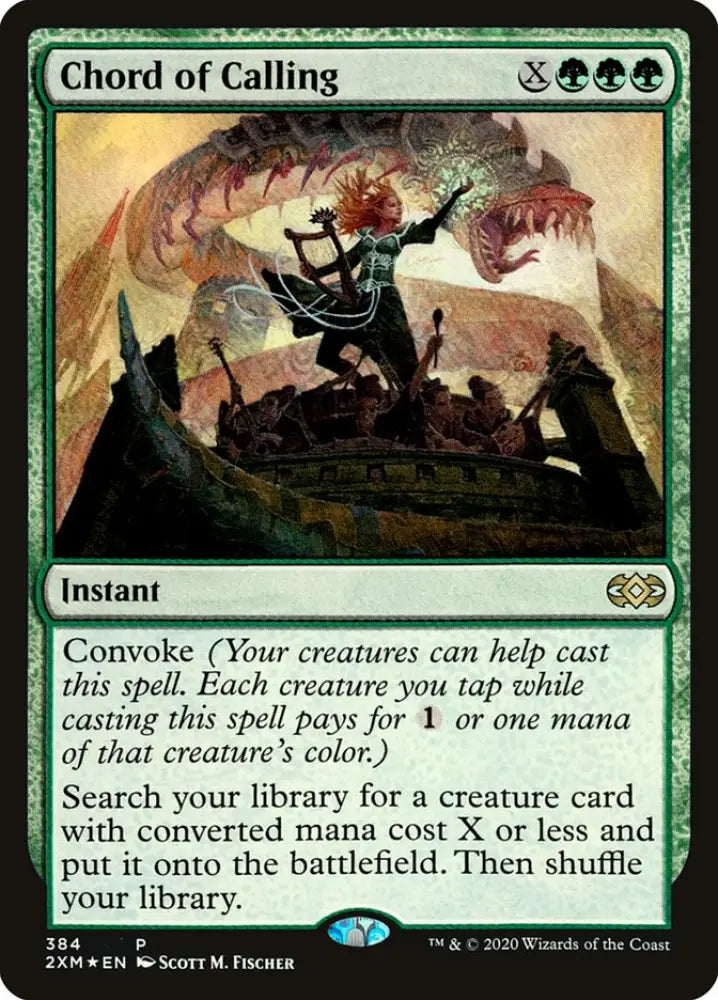 Chord of Calling [Double Masters Promos] - MTG Single