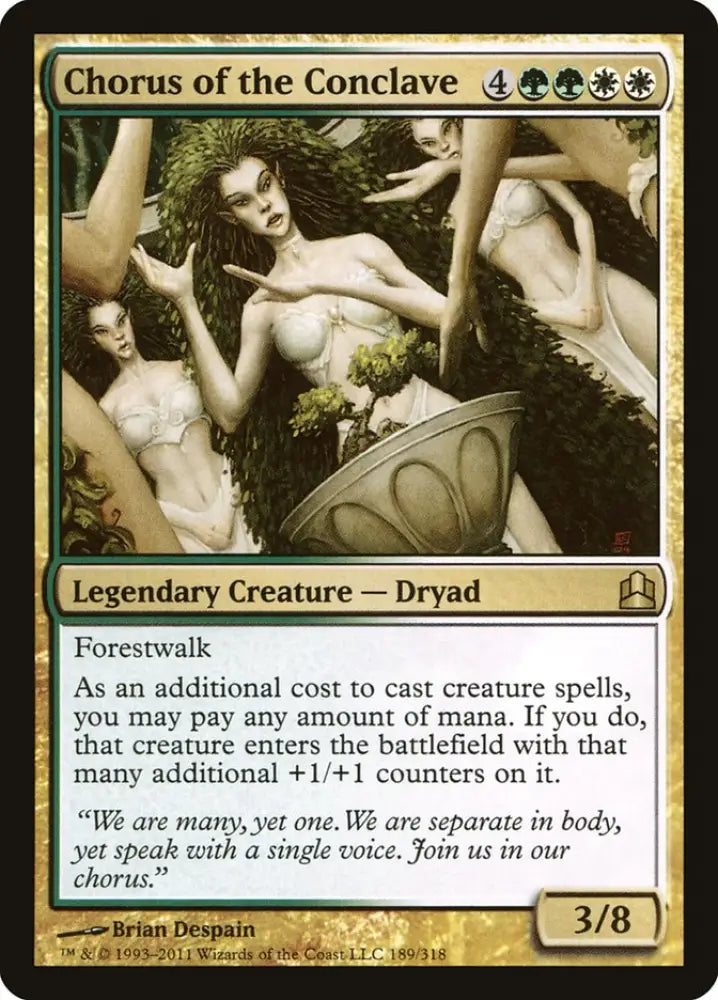 Chorus of the Conclave [Commander 2011] - MTG Single