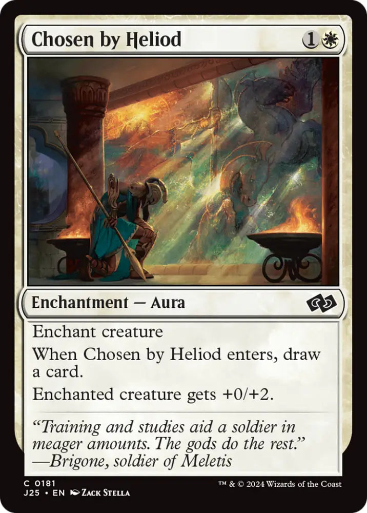 Chosen by Heliod [Foundations Jumpstart] - MTG Single
