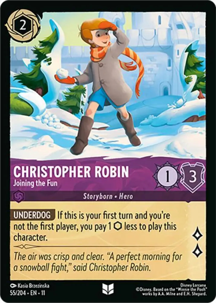 Christopher Robin - Joining the Fun (55/204) [Winterspell]