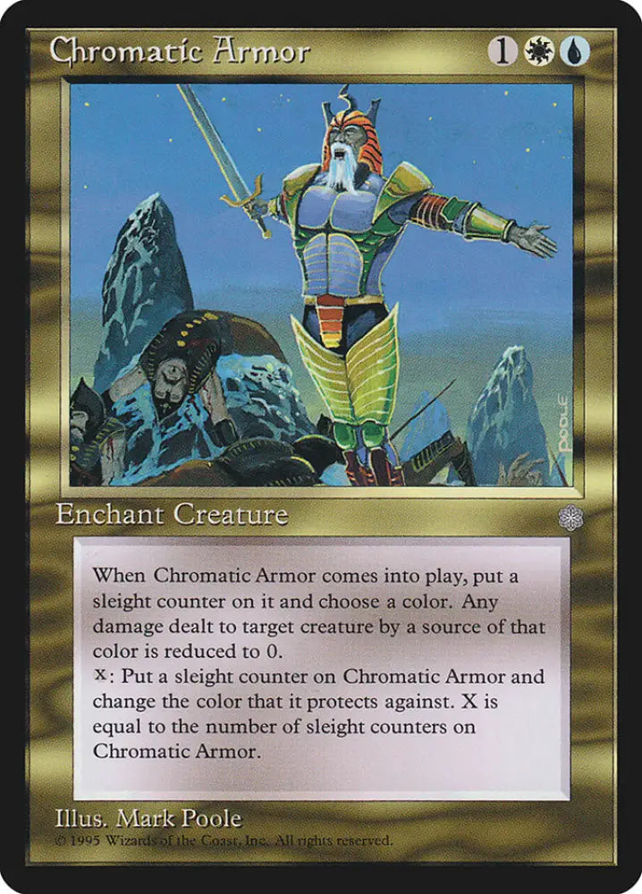 Chromatic Armor [Ice Age] - MTG Single