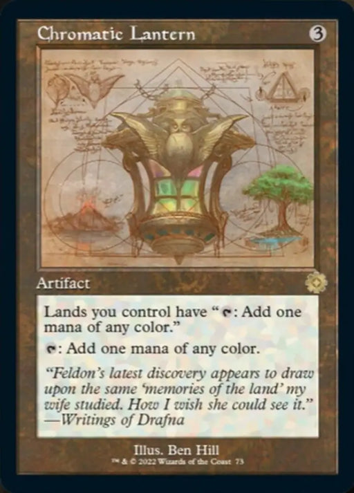 Chromatic Lantern (Retro Schematic) [The Brothers’ War Retro Artifacts] - MTG Single