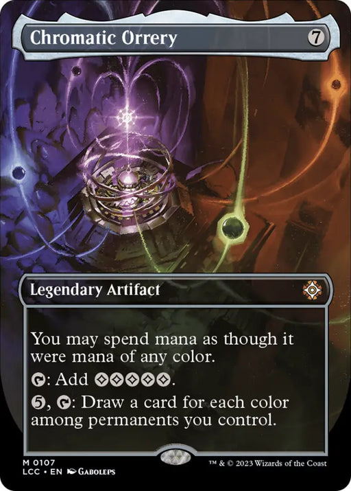 Chromatic Orrery (Borderless) [The Lost Caverns of Ixalan Commander] - MTG Single