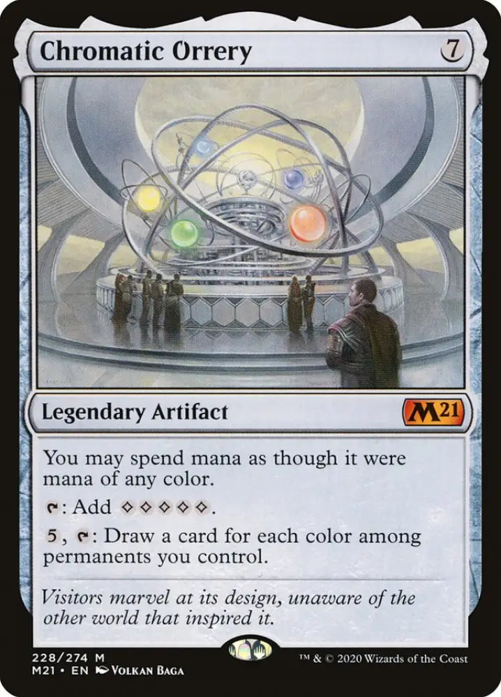 Chromatic Orrery [Core Set 2021] - MTG Single