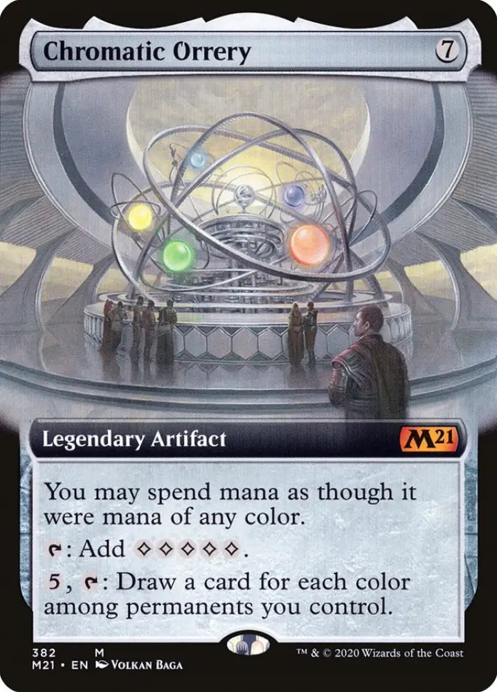 Chromatic Orrery (Extended Art) [Core Set 2021] - MTG Single