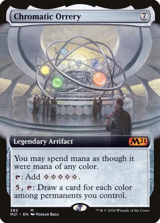 Chromatic Orrery (Extended Art) [Core Set 2021] - MTG Single