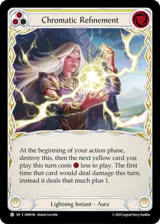 Chromatic Refinement (Yellow) (OMN194) [Omens of the Third Age]