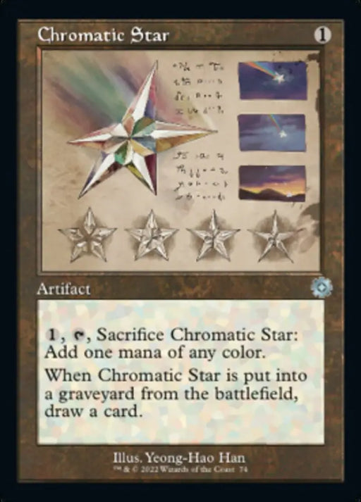 Chromatic Star (Retro Schematic) [The Brothers’ War Retro Artifacts] - MTG Single