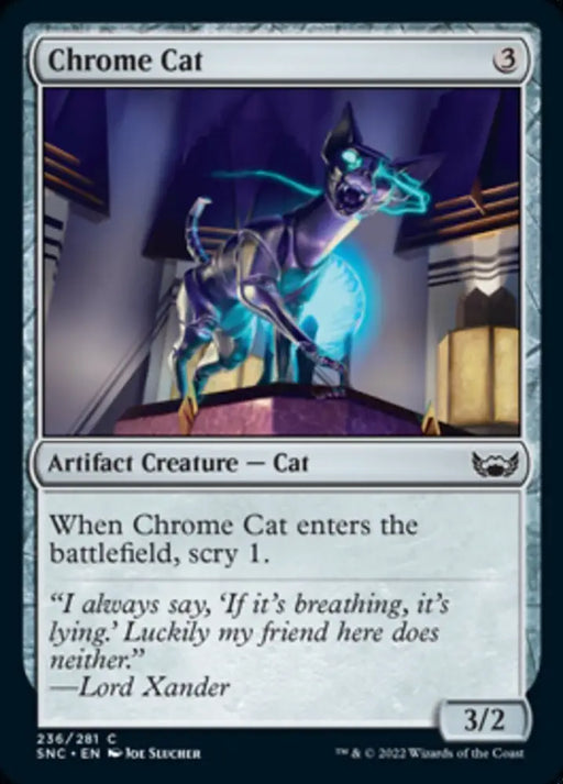 Chrome Cat [Streets of New Capenna] - MTG Single