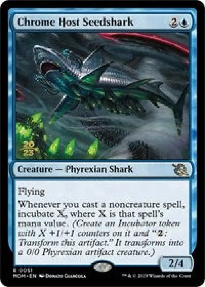 Chrome Host Seedshark (51) [Prerelease Cards]