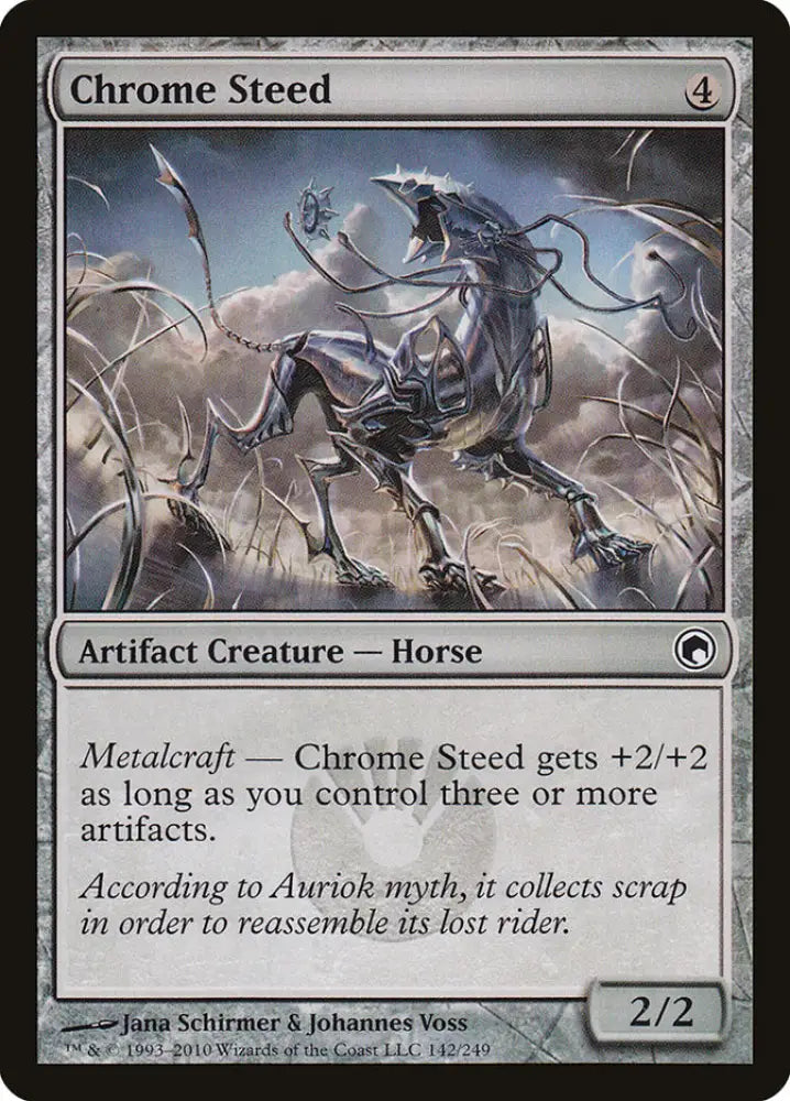 Chrome Steed [Scars of Mirrodin] - MTG Single