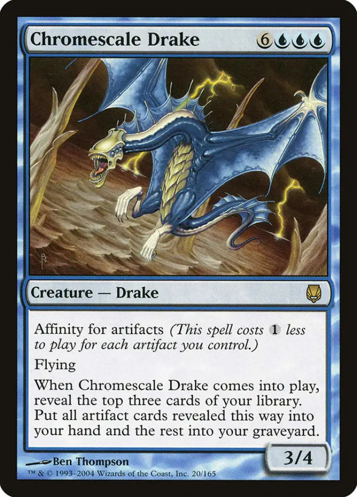 Chromescale Drake [Darksteel] - MTG Single