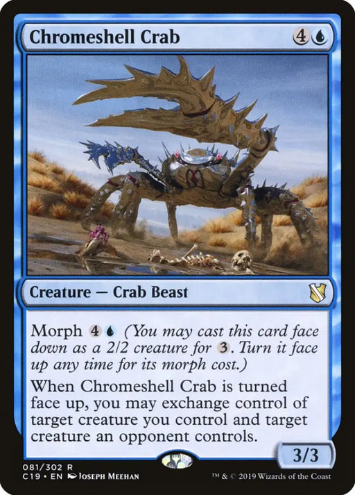 Chromeshell Crab [Commander 2019] - MTG Single