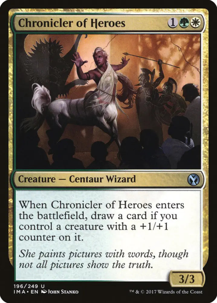 Chronicler of Heroes [Iconic Masters] - MTG Single