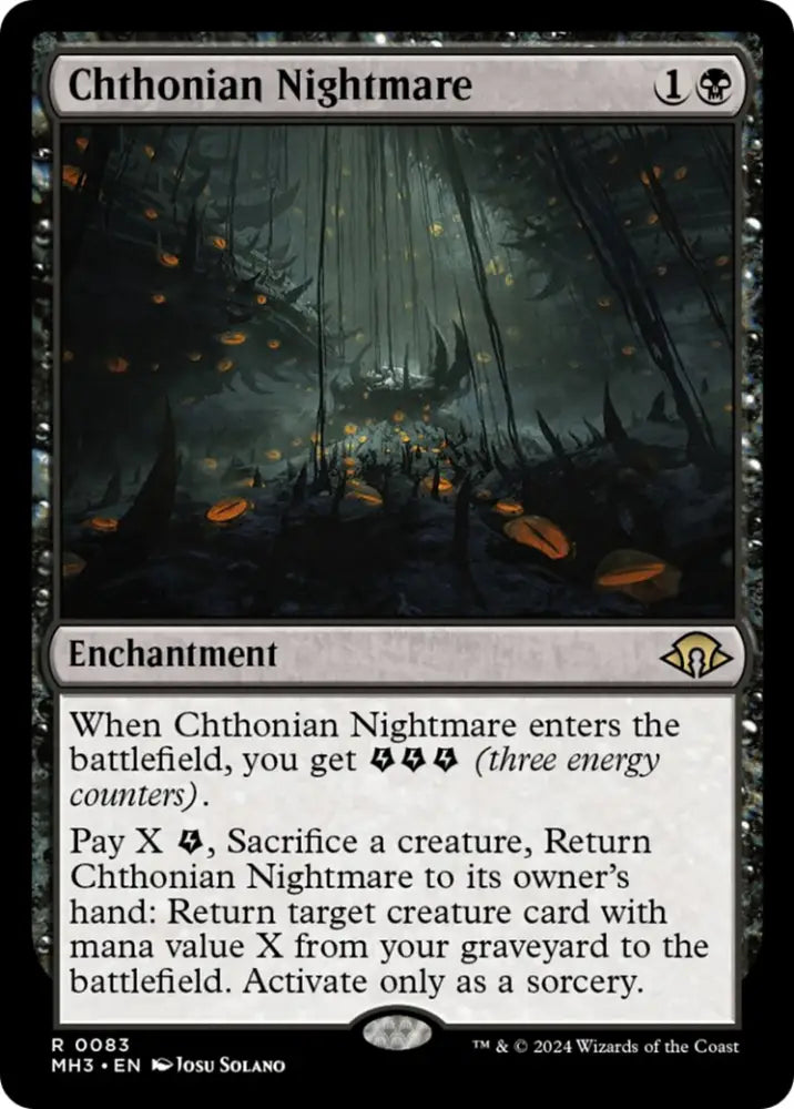 Chthonian Nightmare [Modern Horizons 3] - MTG Single