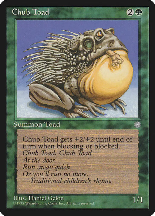 Chub Toad [Ice Age] - MTG Single