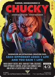 Chucky - Kardur Doomscourge [Secret Lair Drop Series] - MTG Single