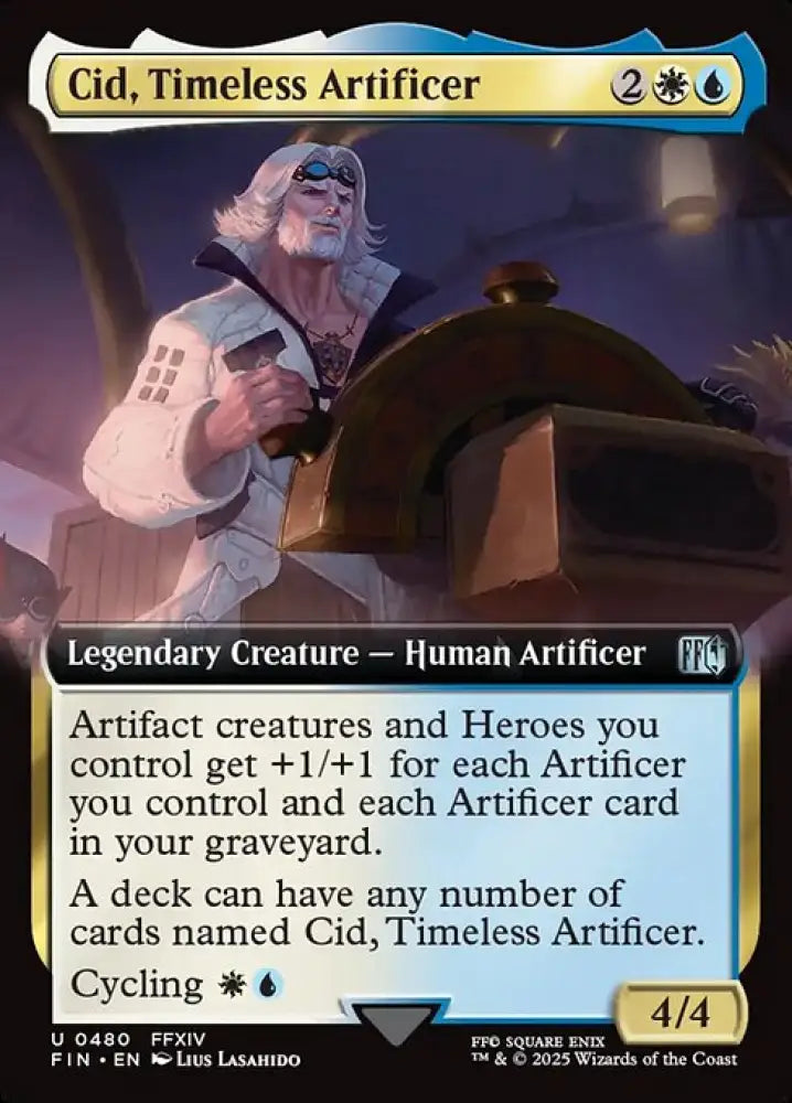 Cid, Timeless Artificer (480) [Final Fantasy]