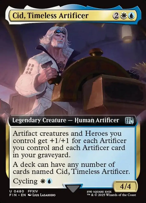 Cid, Timeless Artificer (480) [Final Fantasy]
