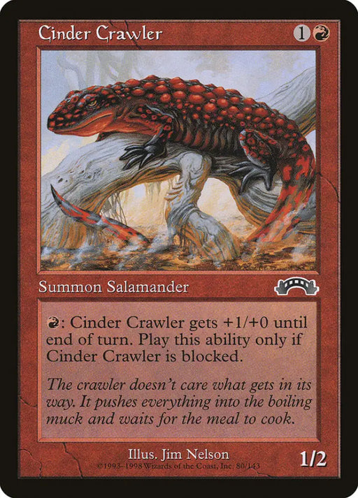 Cinder Crawler [Exodus] - MTG Single