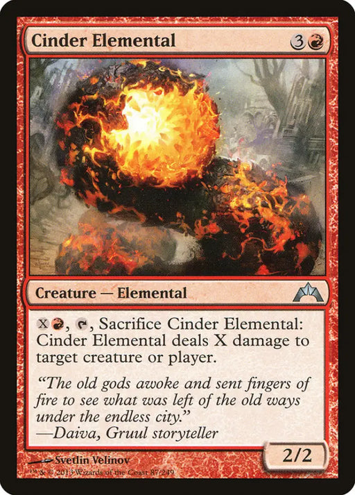 Cinder Elemental [Gatecrash] - MTG Single