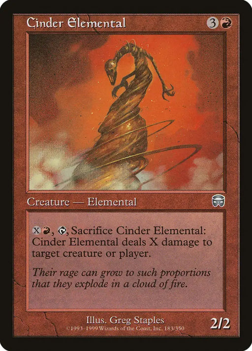 Cinder Elemental [Mercadian Masques] - MTG Single