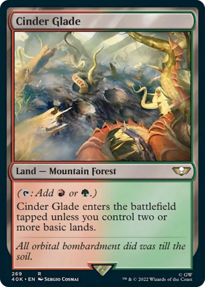Cinder Glade [Warhammer 40,000] - MTG Single