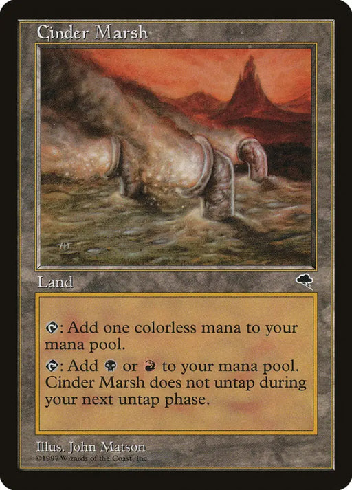 Cinder Marsh [Tempest] - MTG Single