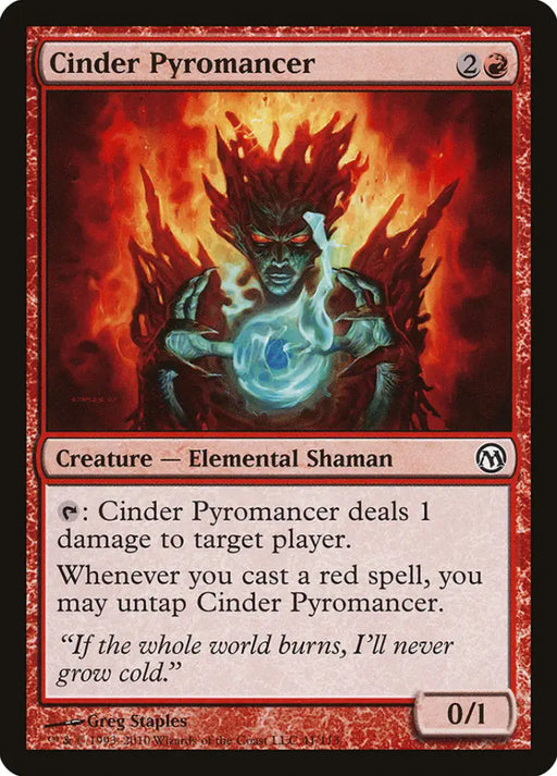 Cinder Pyromancer [Duels of the Planeswalkers] - MTG Single