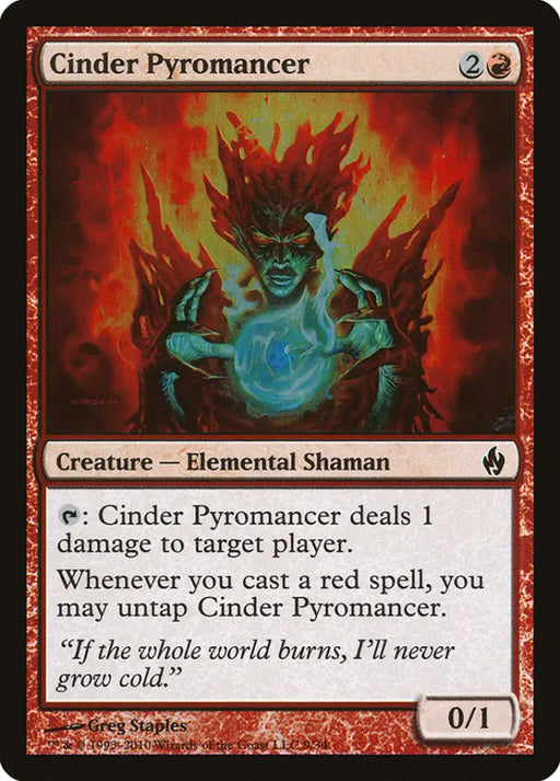 Cinder Pyromancer [Premium Deck Series: Fire and Lightning] - MTG Single