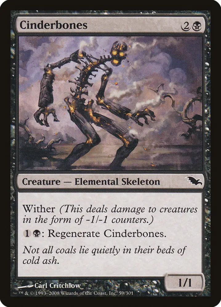 Cinderbones [Shadowmoor] - MTG Single