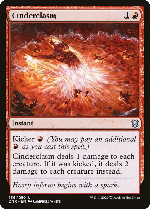 Cinderclasm [Zendikar Rising] - MTG Single