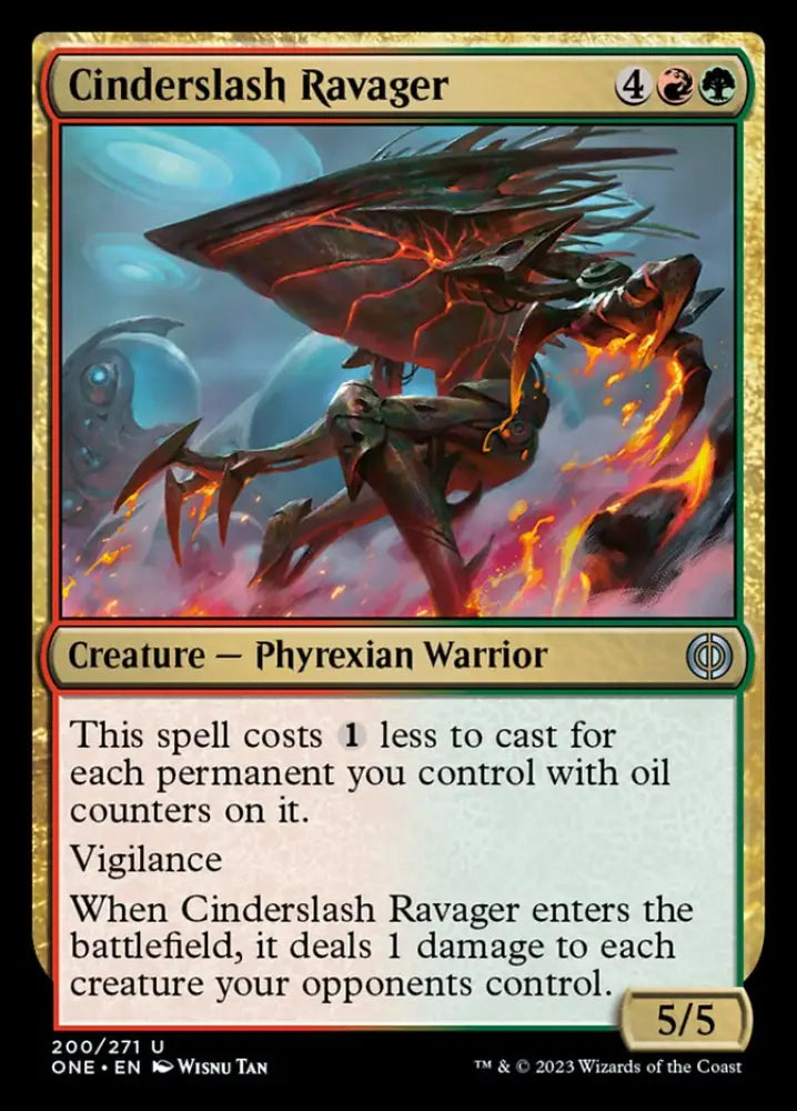 Cinderslash Ravager [Phyrexia: All Will Be One] - MTG Single