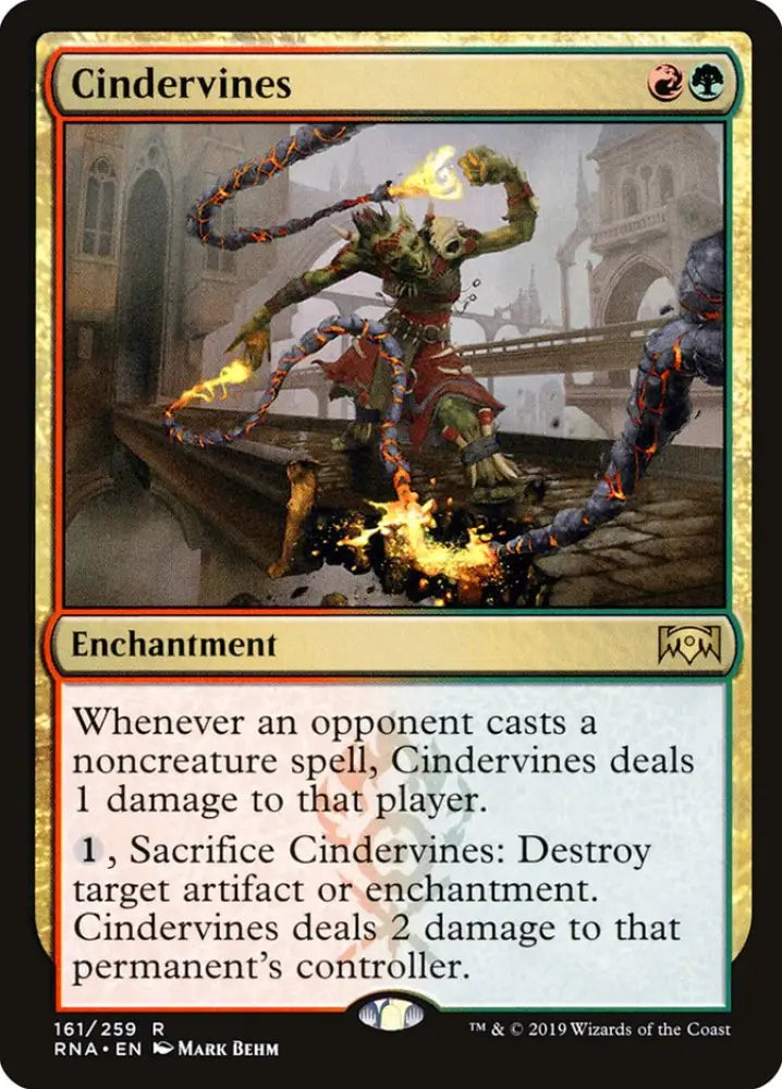 Cindervines [Ravnica Allegiance] - MTG Single