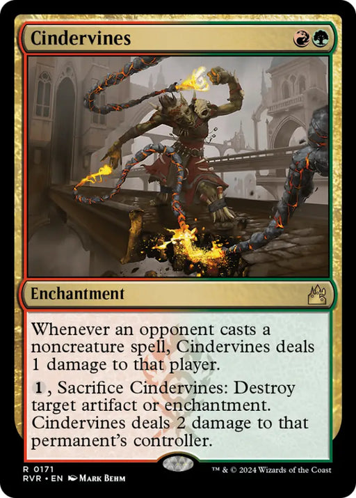 Cindervines [Ravnica Remastered] - MTG Single